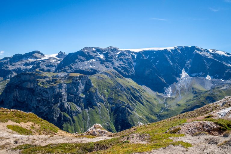 Vue de paysage de glaciers - Road trips